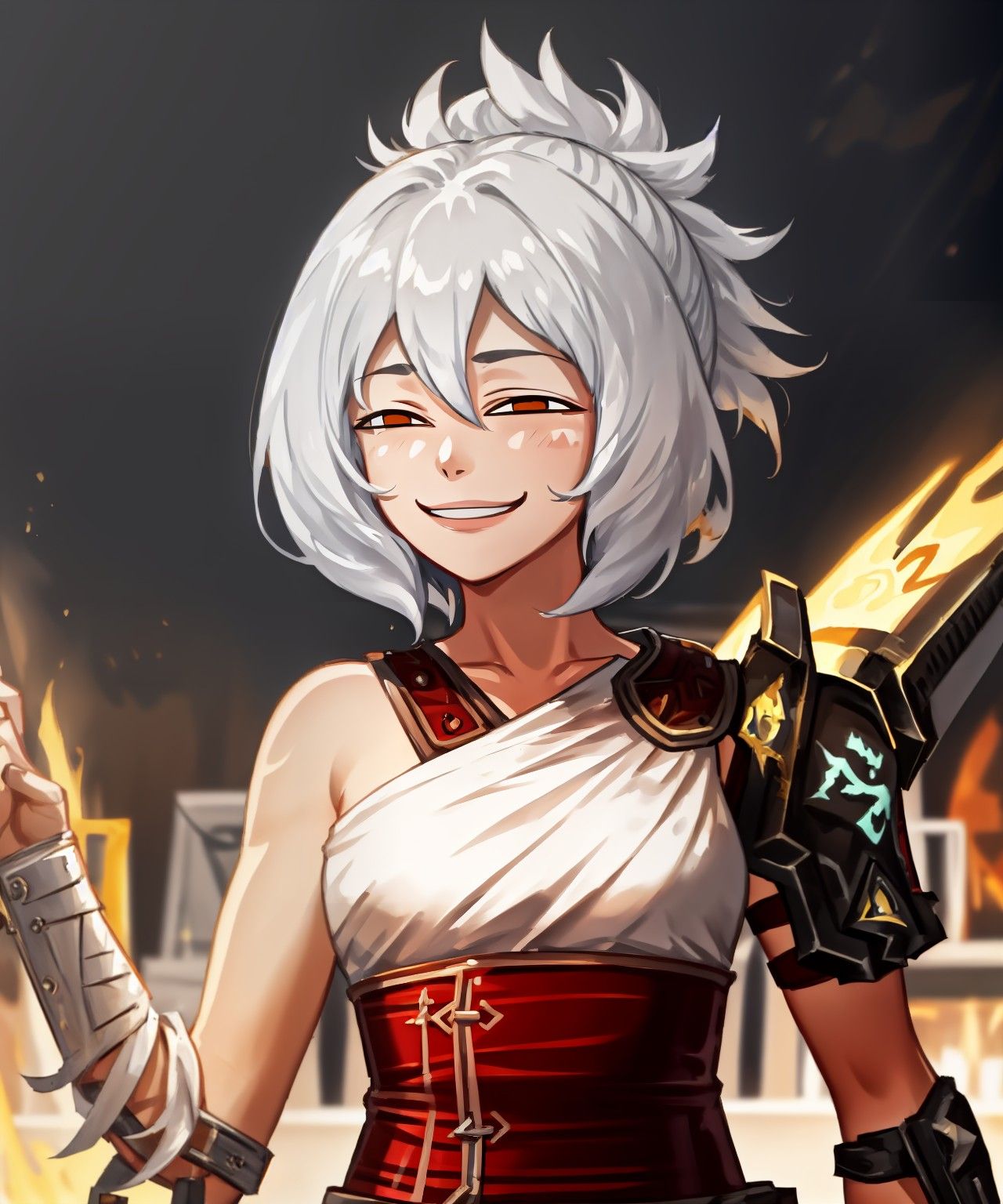 LOL Riven & Anya's Heh Face