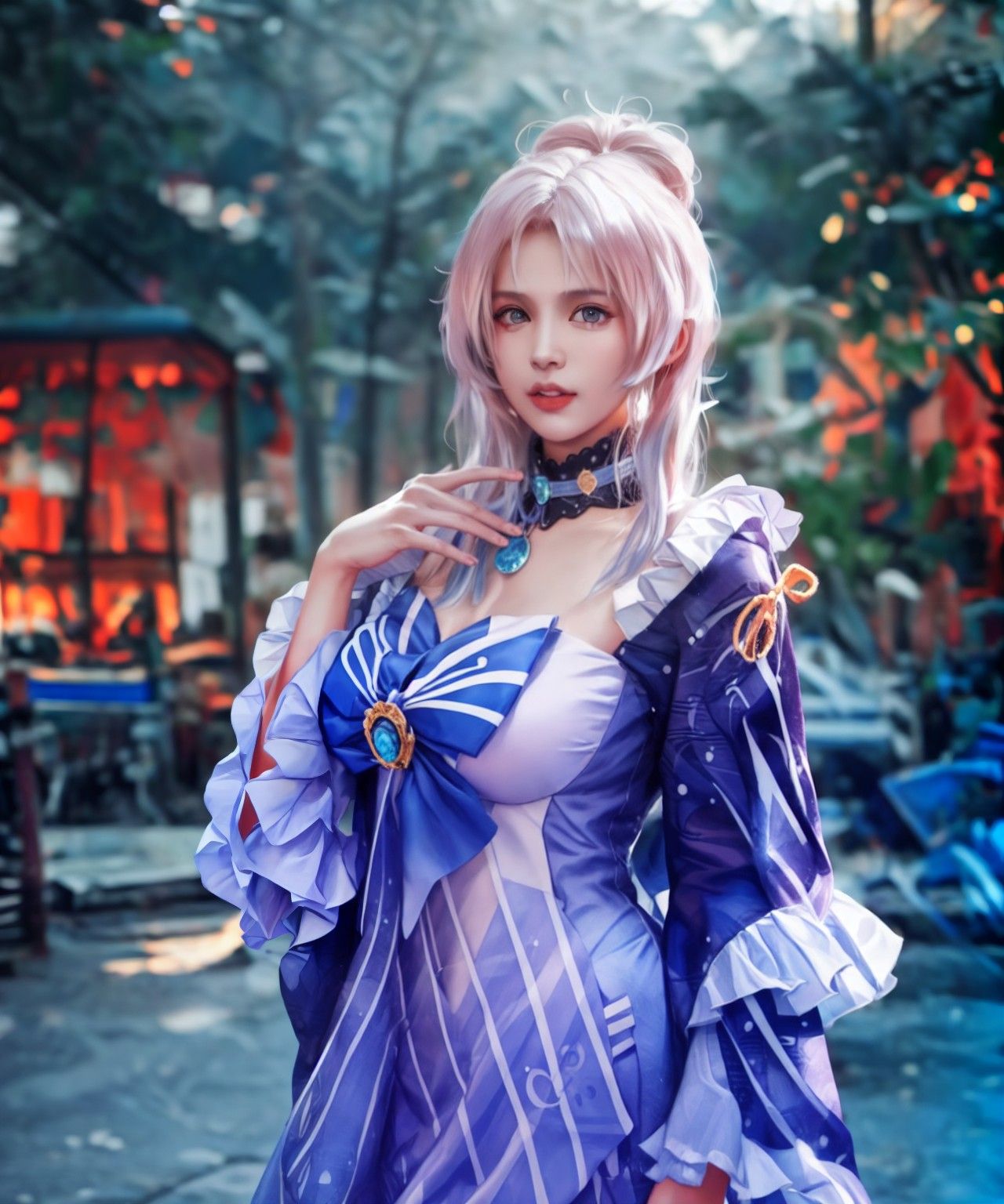 Sangonomiya Kokomi Cosplay