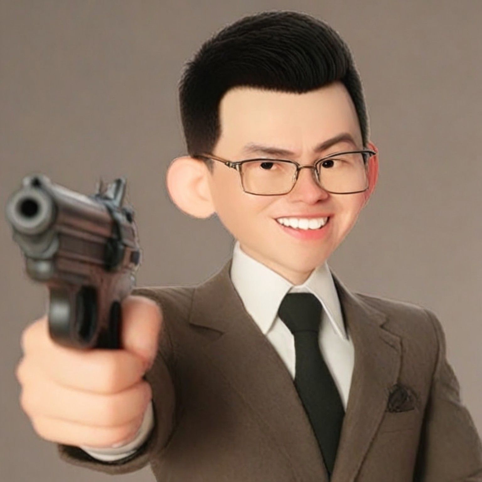 3D Cartoon, 3D Exaggerated Expressions, 3D expression management, Q version cute style, 3D Disney, Disney Pixar cartoon