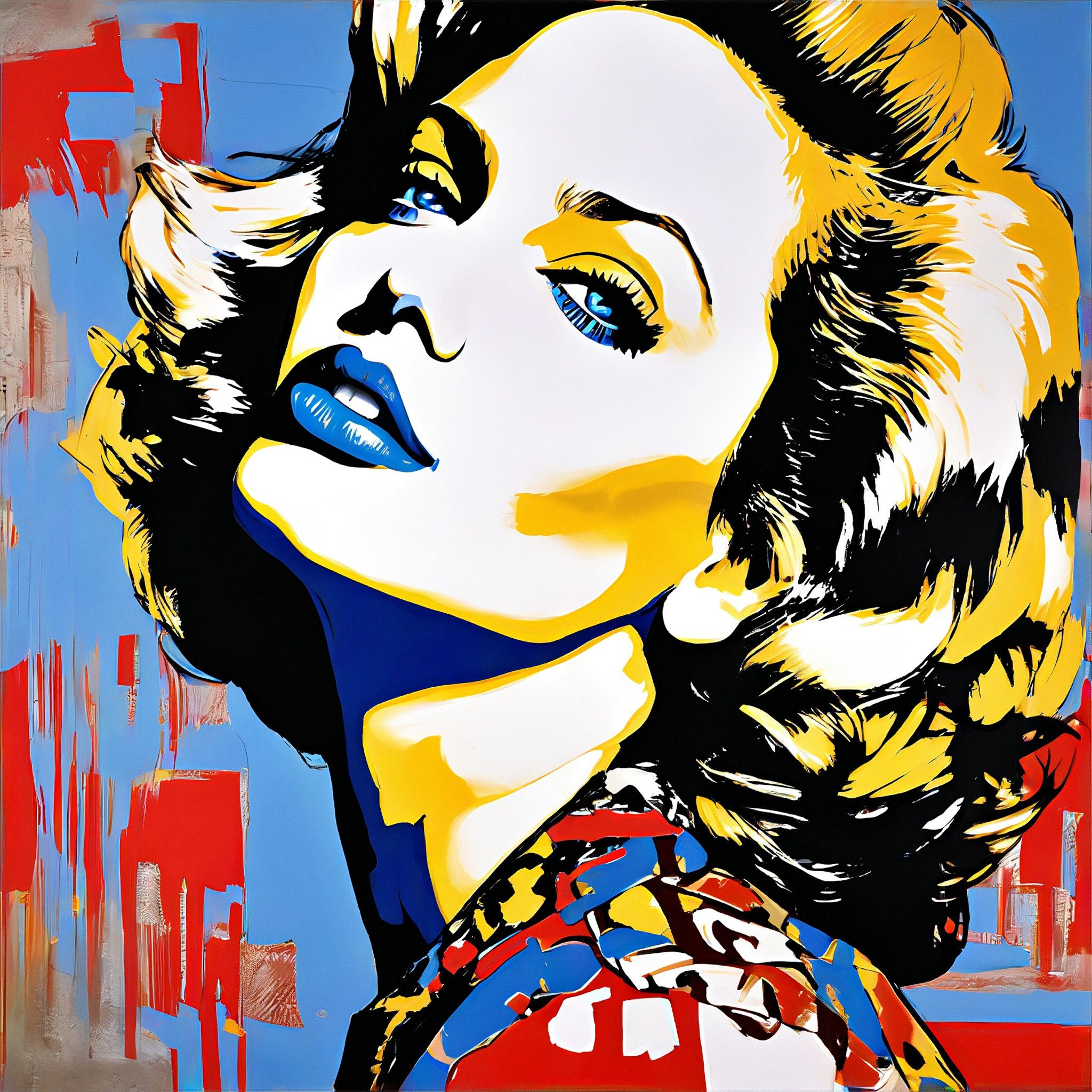 Realistic Painting, pop art