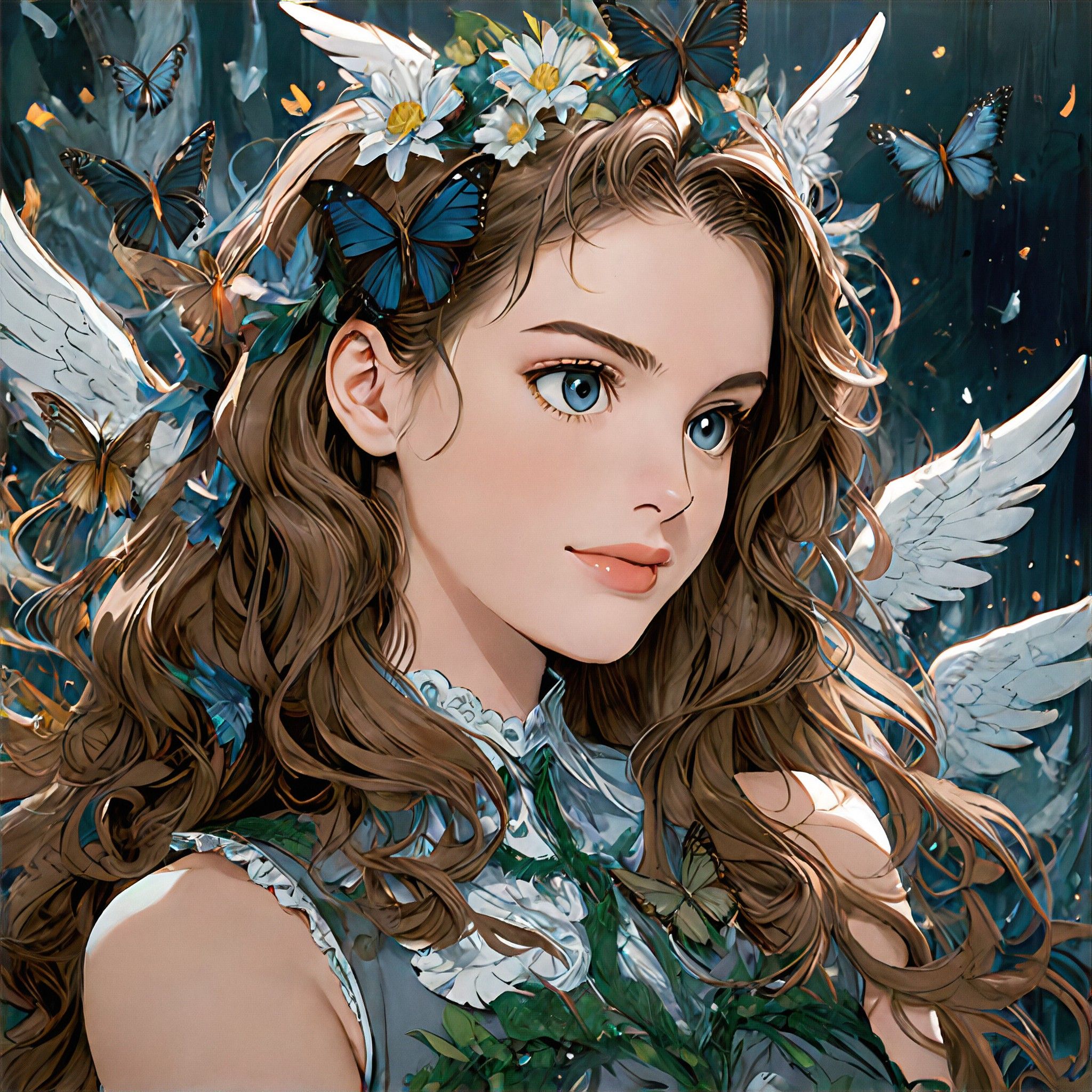 Inkpunk, Cute Stickers, Pixel Art, 90's Retro Comics, High Quality Anime, Oil Painting, Harry Potter (anime), Artium, sapphire, Cute Universal Model