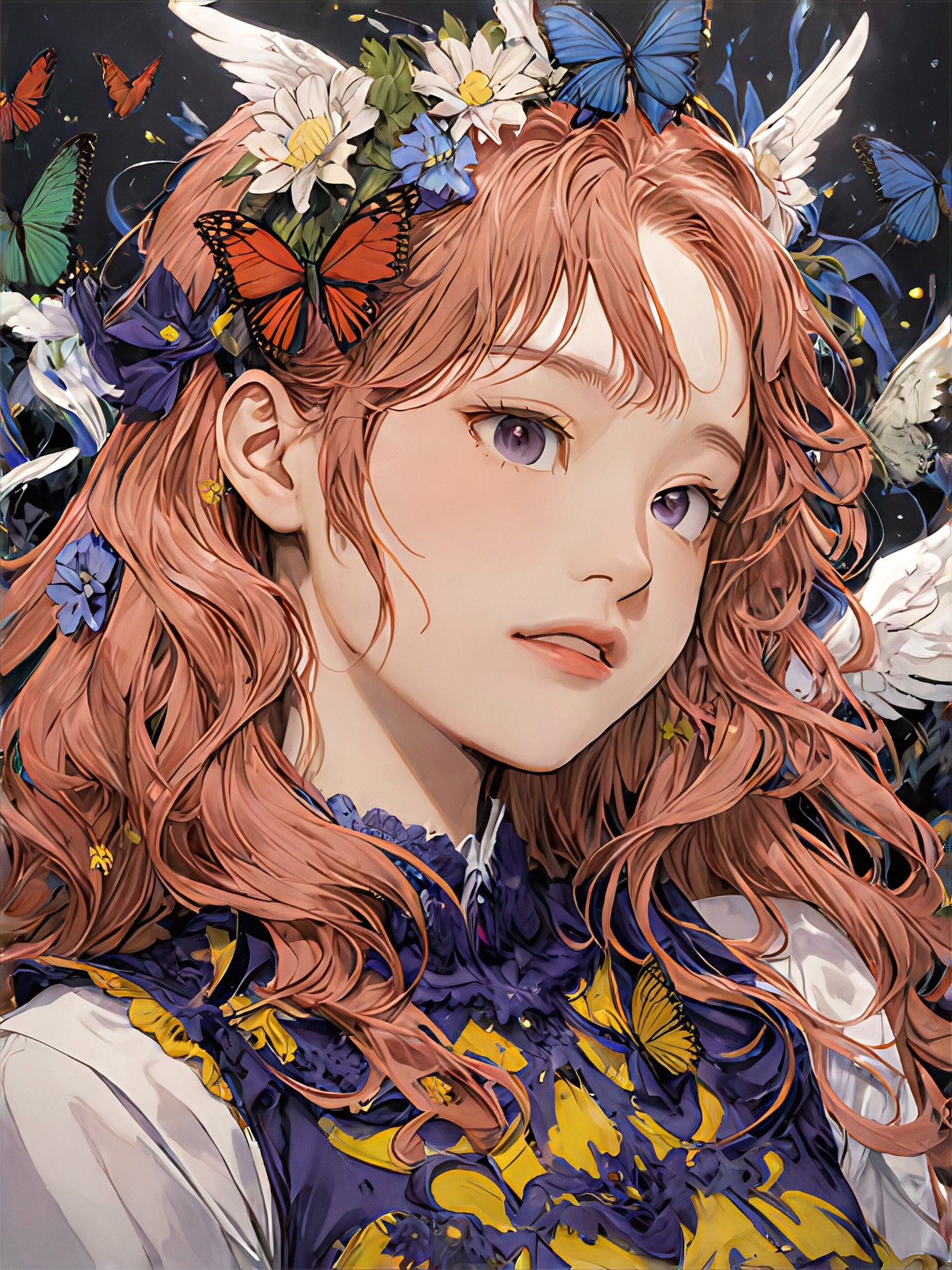Inkpunk, Cute Stickers, Pixel Art, 90's Retro Comics, High Quality Anime, Oil Painting, Harry Potter (anime), Artium, sapphire, Cute Universal Model