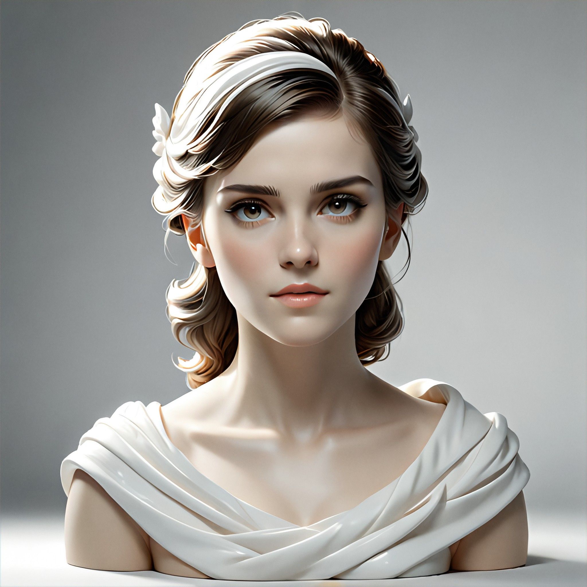 Realistic style CG, Cute Universal Model