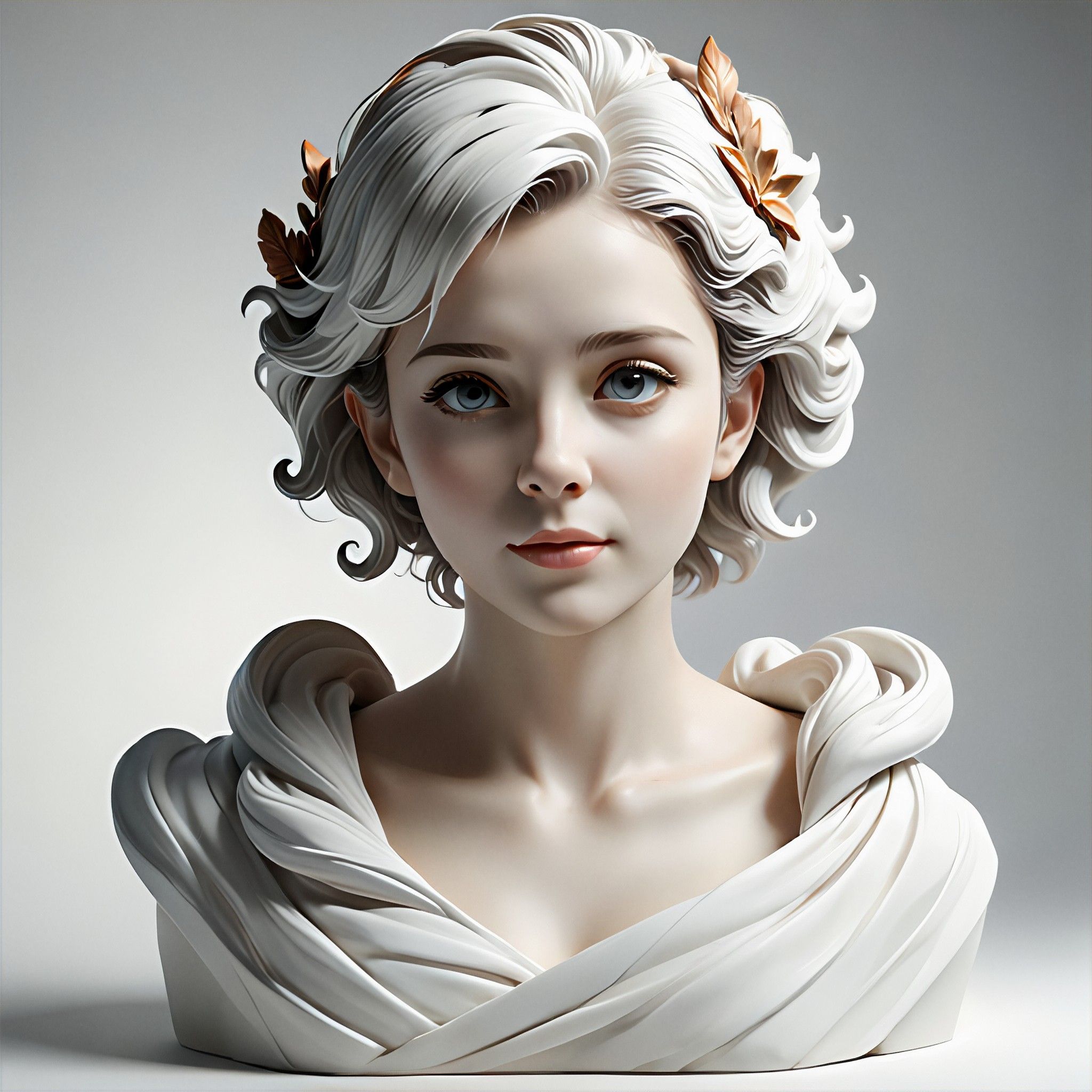 Realistic style CG, Cute Universal Model