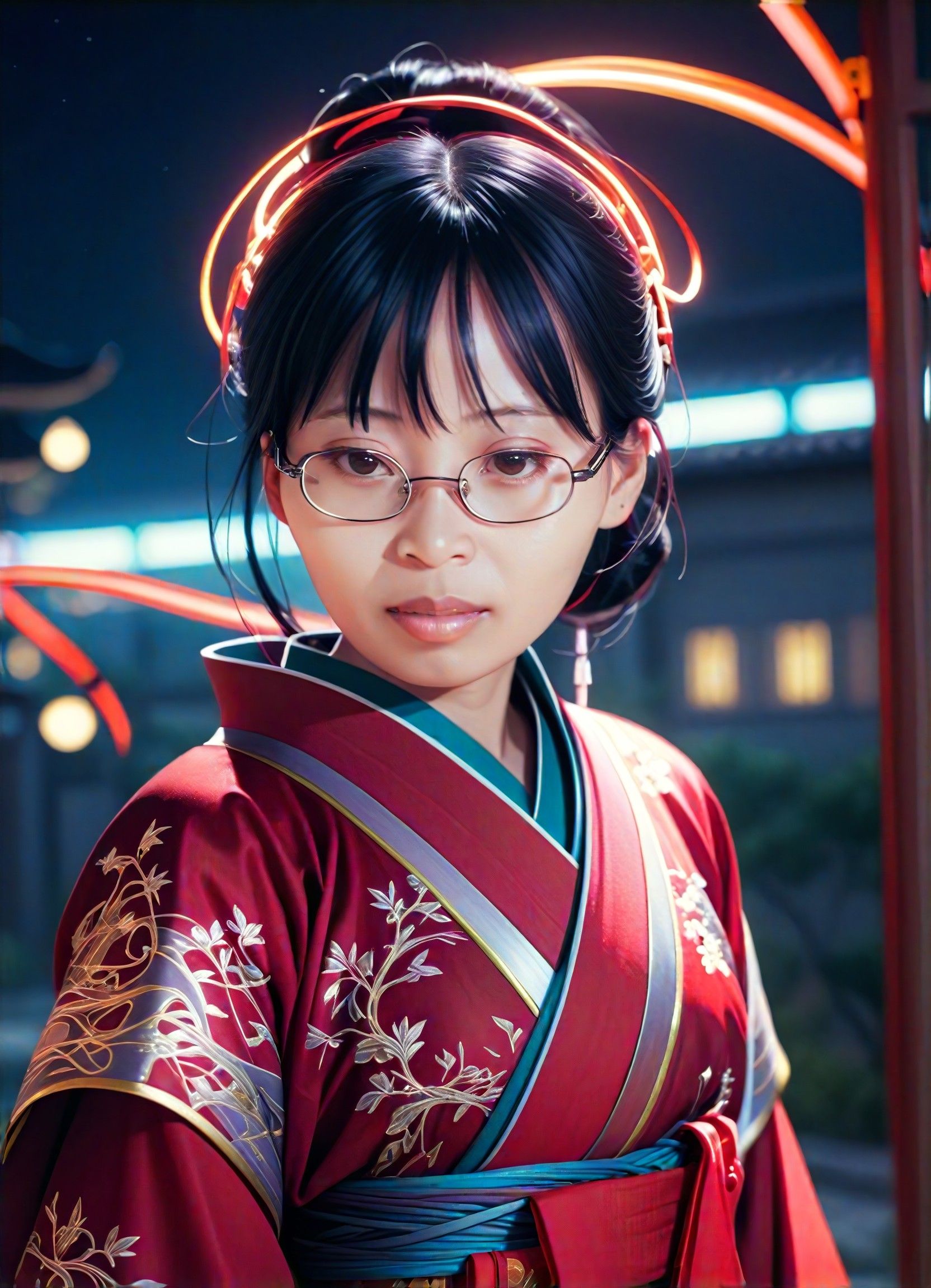 Realistic Painting, HD detailed CG
