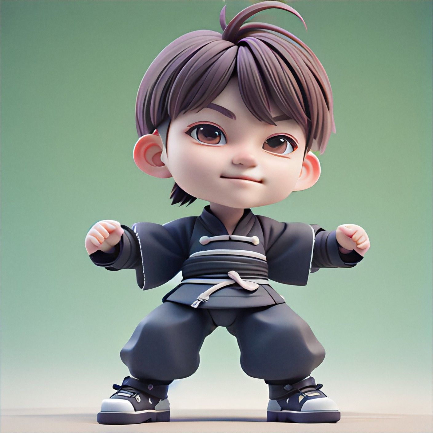 3D Character Expression, Cute figures