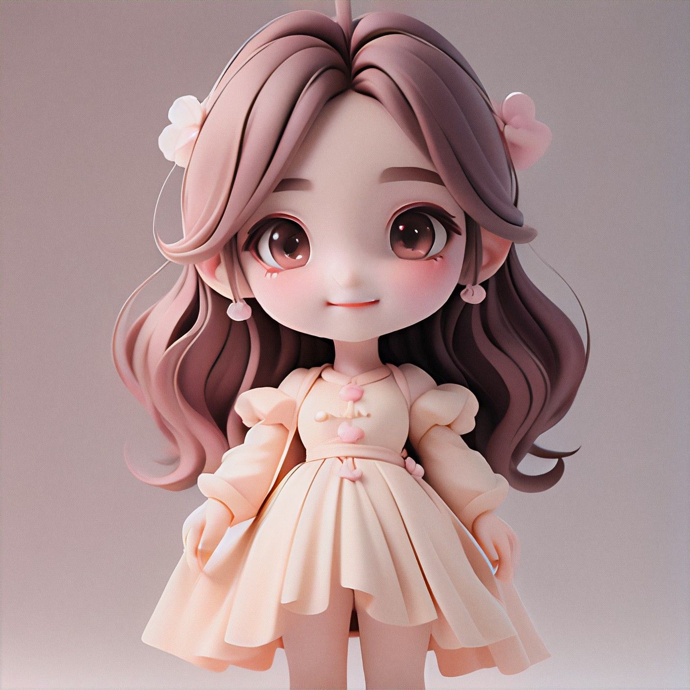 3D Character Expression, Cute figures