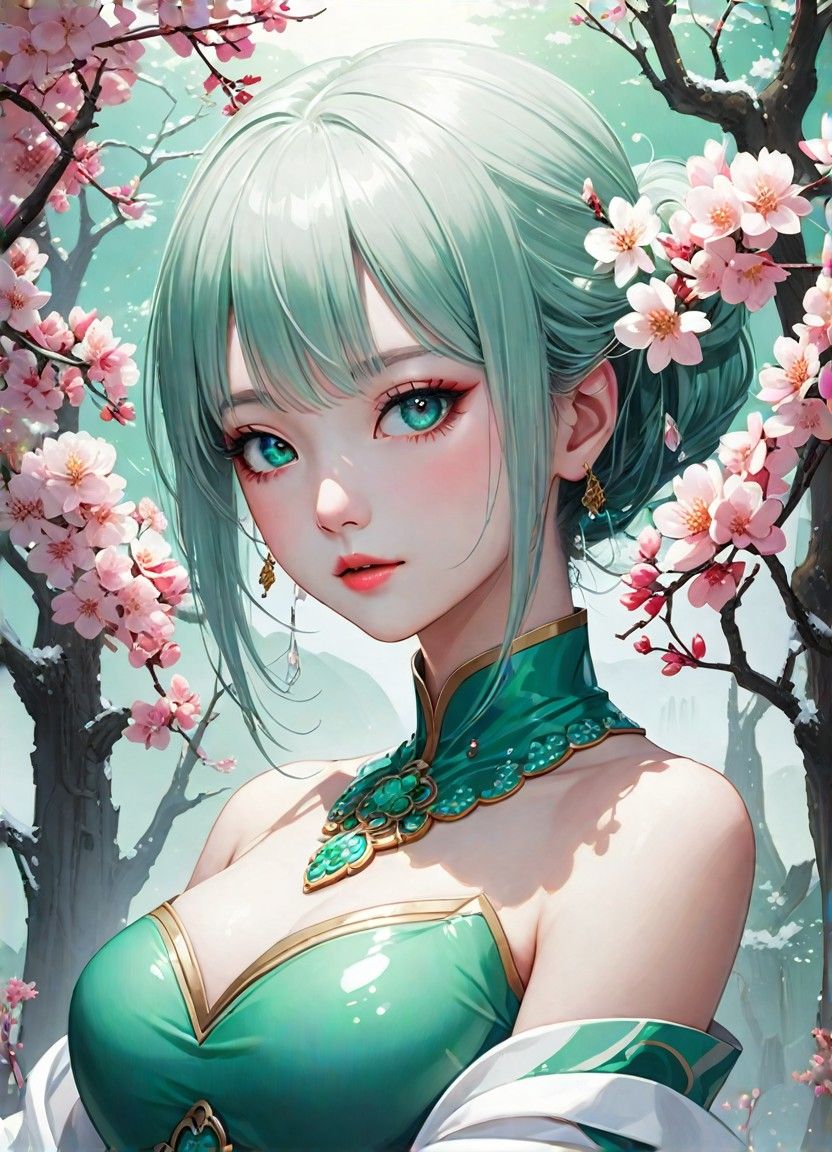 Realistic Painting, Dragon Ball, High Quality Anime, Retro Comics (details upgraded), Realistic CG, Amazing Anime, Copax REAL RPO, Black Swan / 黑天鹅, Yae Miko / 八重神子, dunkler Gothic-Stil, Selfie