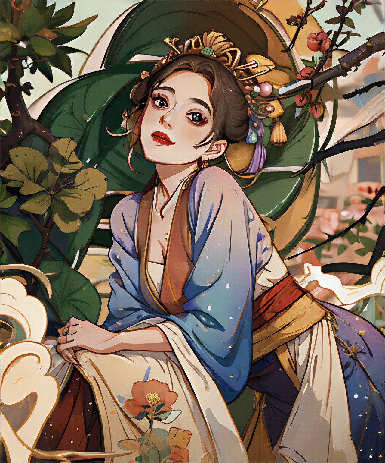 Chinese Style Illustration