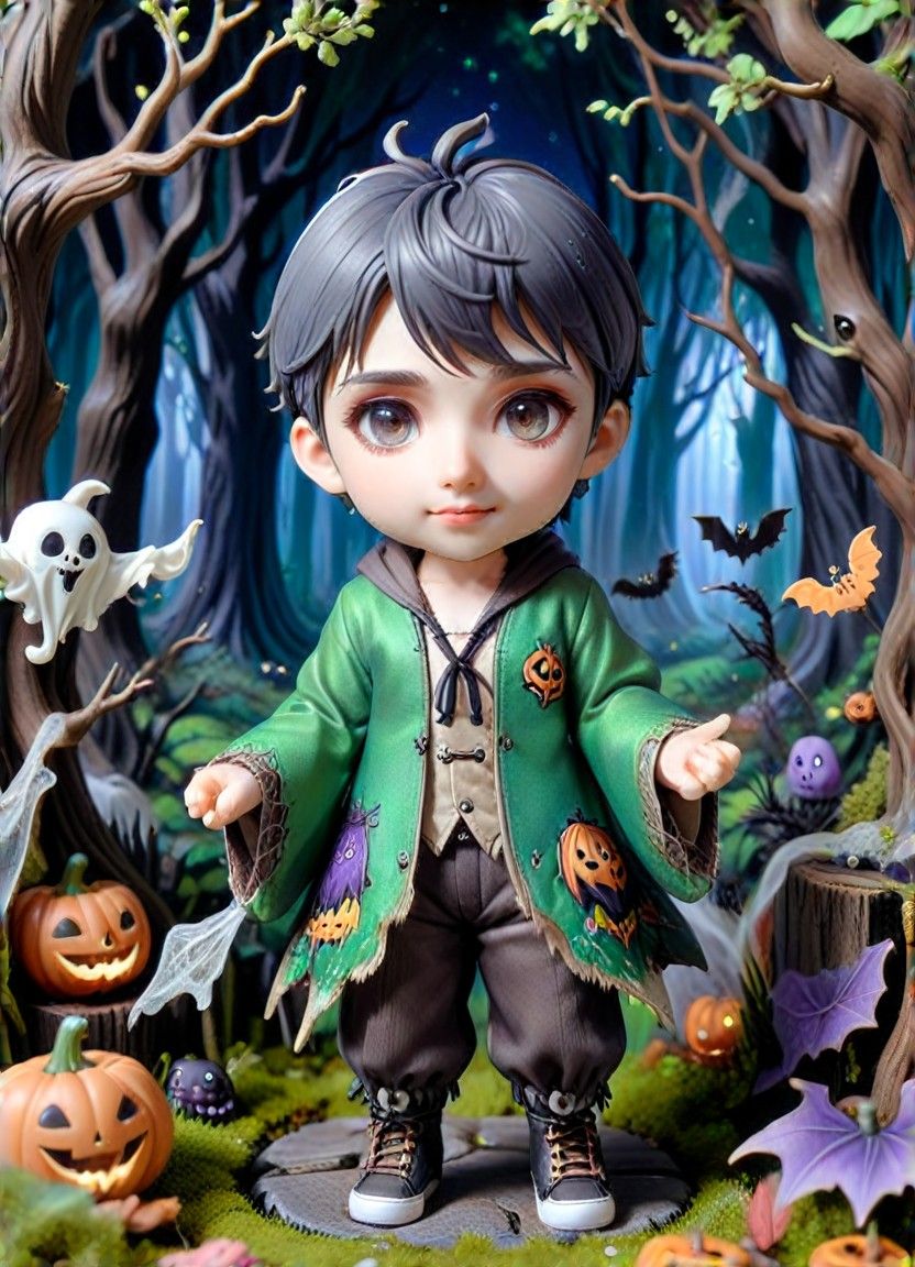 Chibi Avatar 2.0, 3D Creations, Chibi Halloween