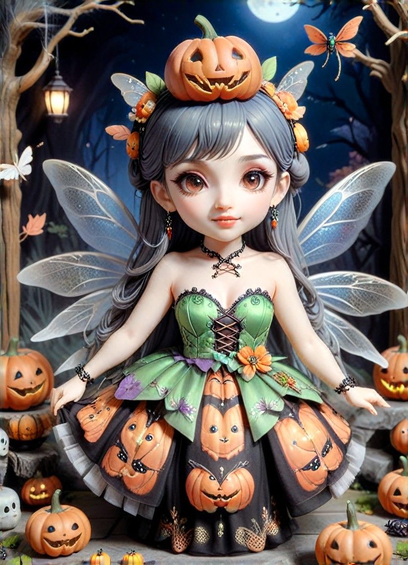 Chibi Avatar 2.0, 3D Creations, Chibi Halloween