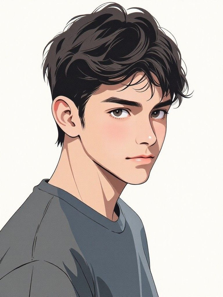 Chibi Max, Flat Portrait