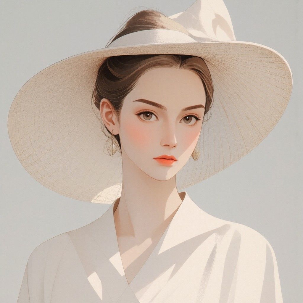 Flat Portrait
