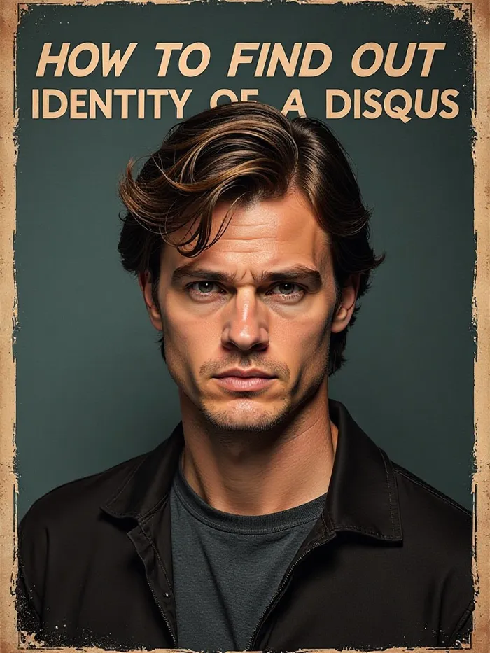 How To Find Out Identity Of A Disqus Poster Generator | a1.art