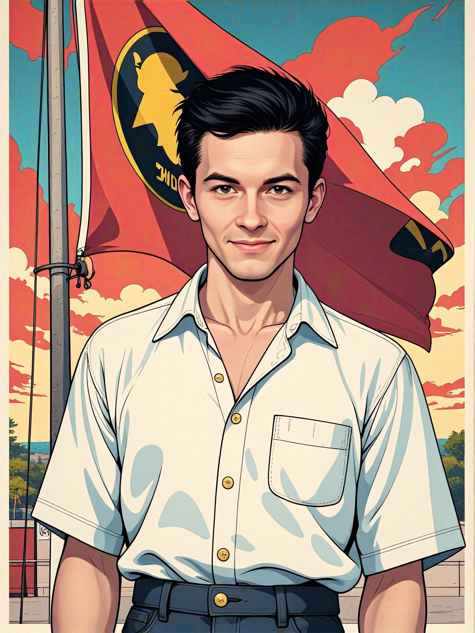 Add Pensacola Beach Flag To Photo AI Image Generator A1 art add-pensacola-beach-flag-to-photo-ai-image-generator-a1-art