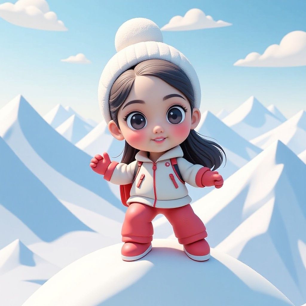 3D cuteness model