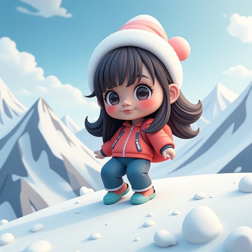 3D cuteness model
