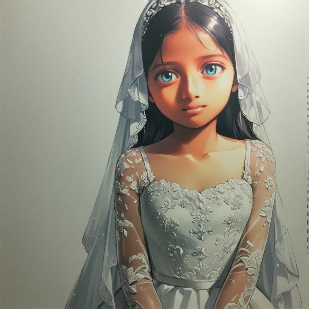 Shiny Wedding Dress