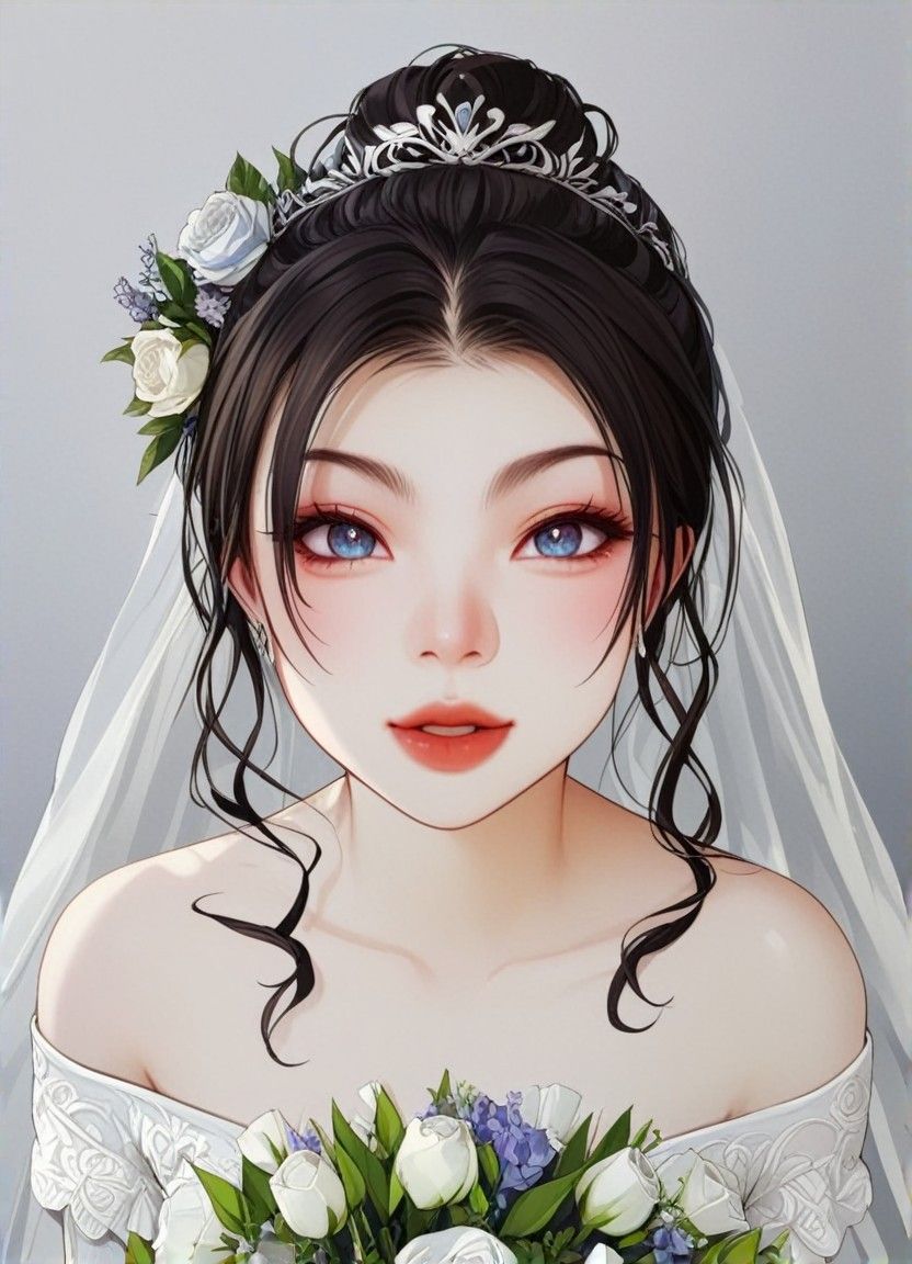Shiny Wedding Dress