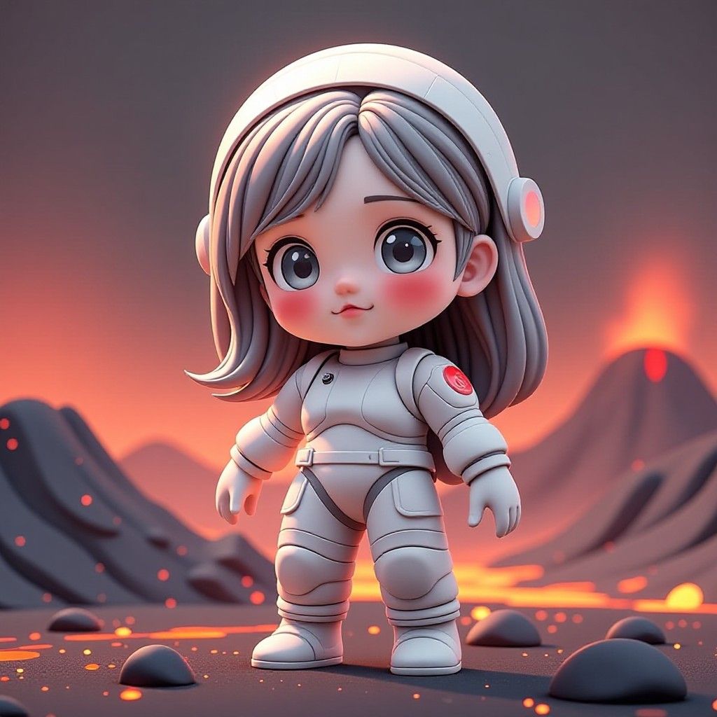 3D cuteness model