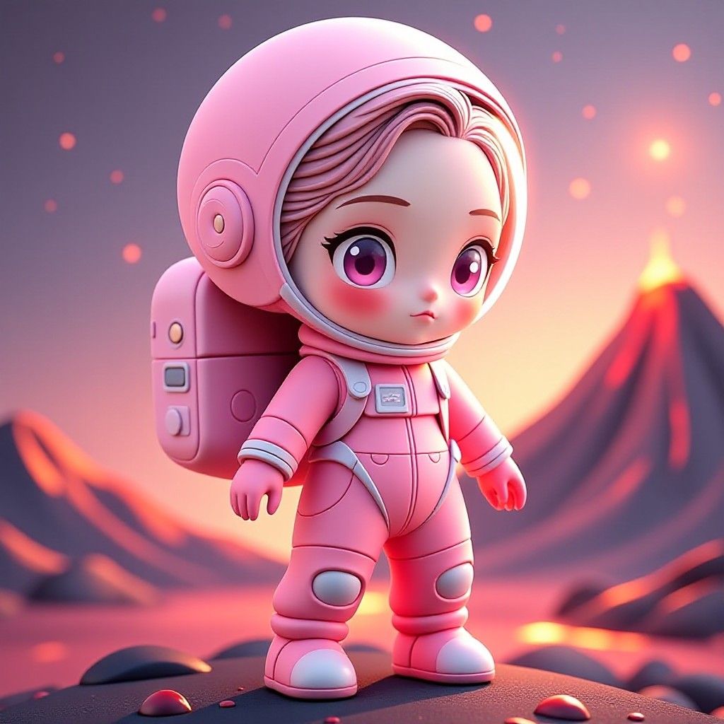 3D cuteness model