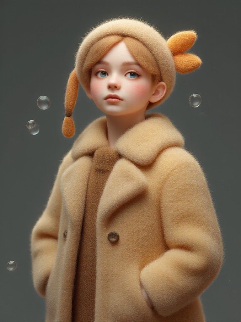3D Wool Felt