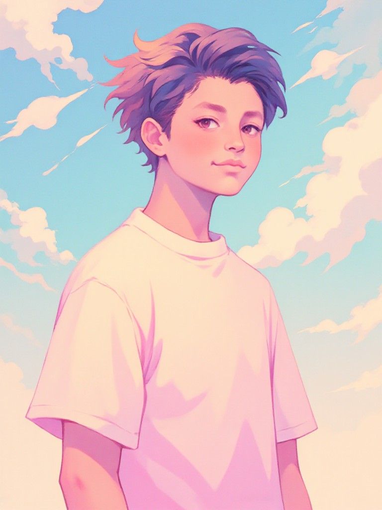 Soft Pastel Anime