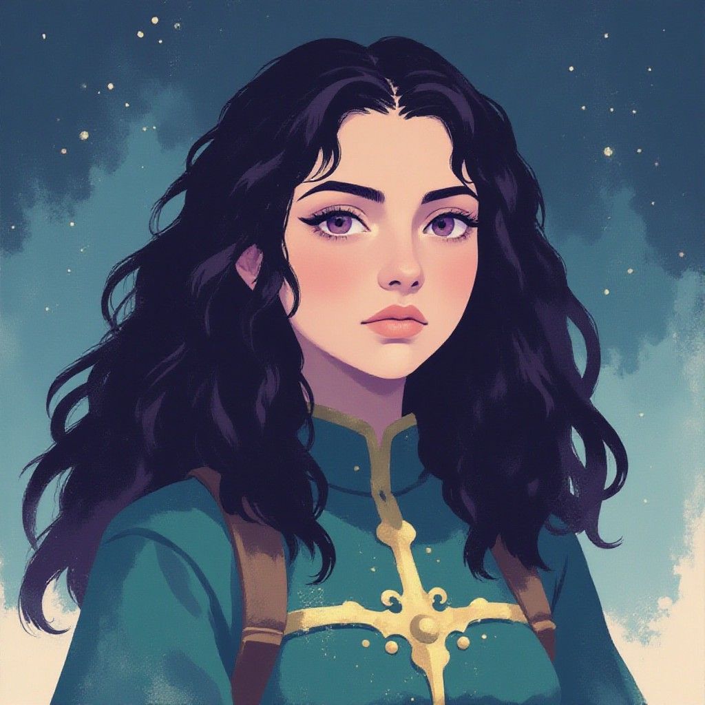Minimalist Flat Color Illustration