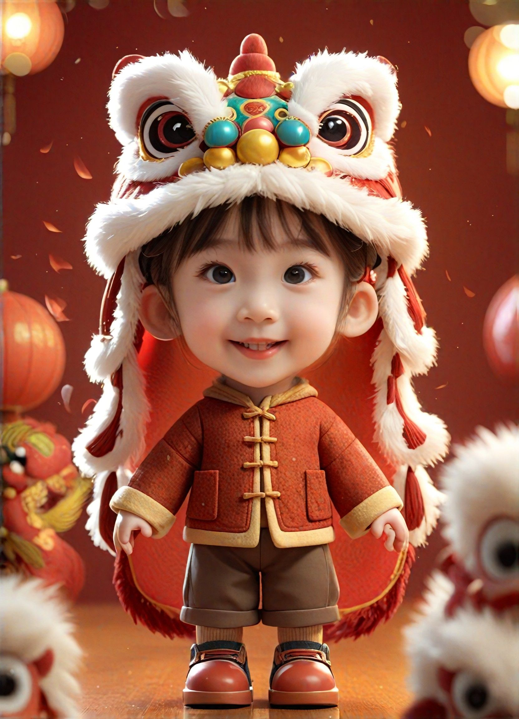 3D Creations, Cute Universal Model