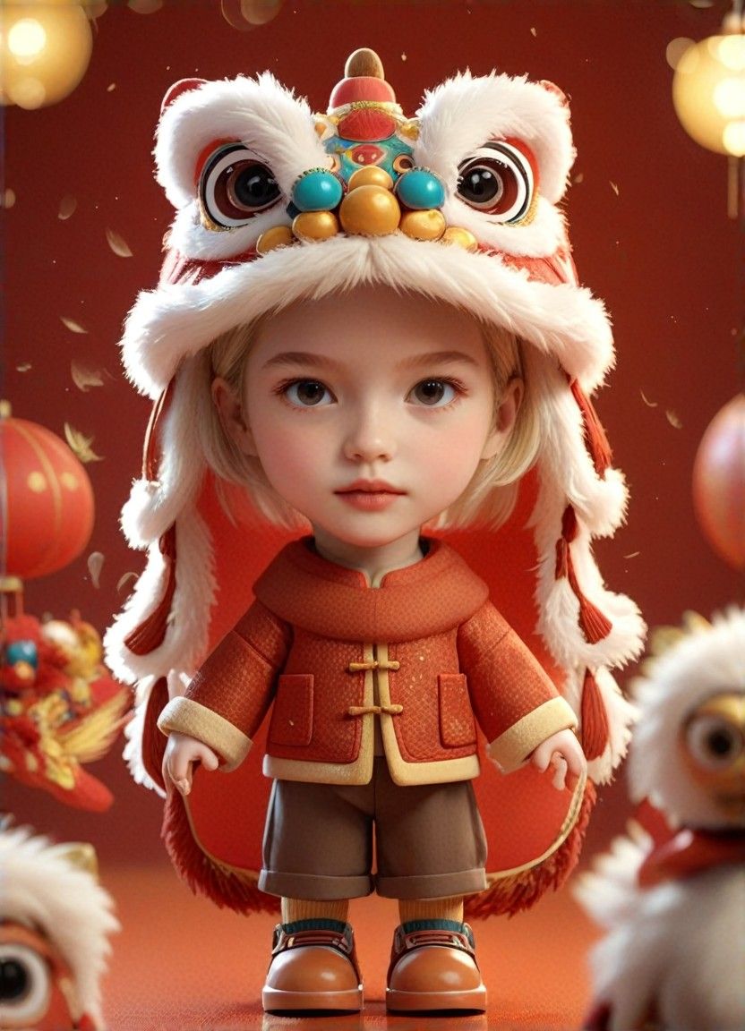 3D Creations, Cute Universal Model