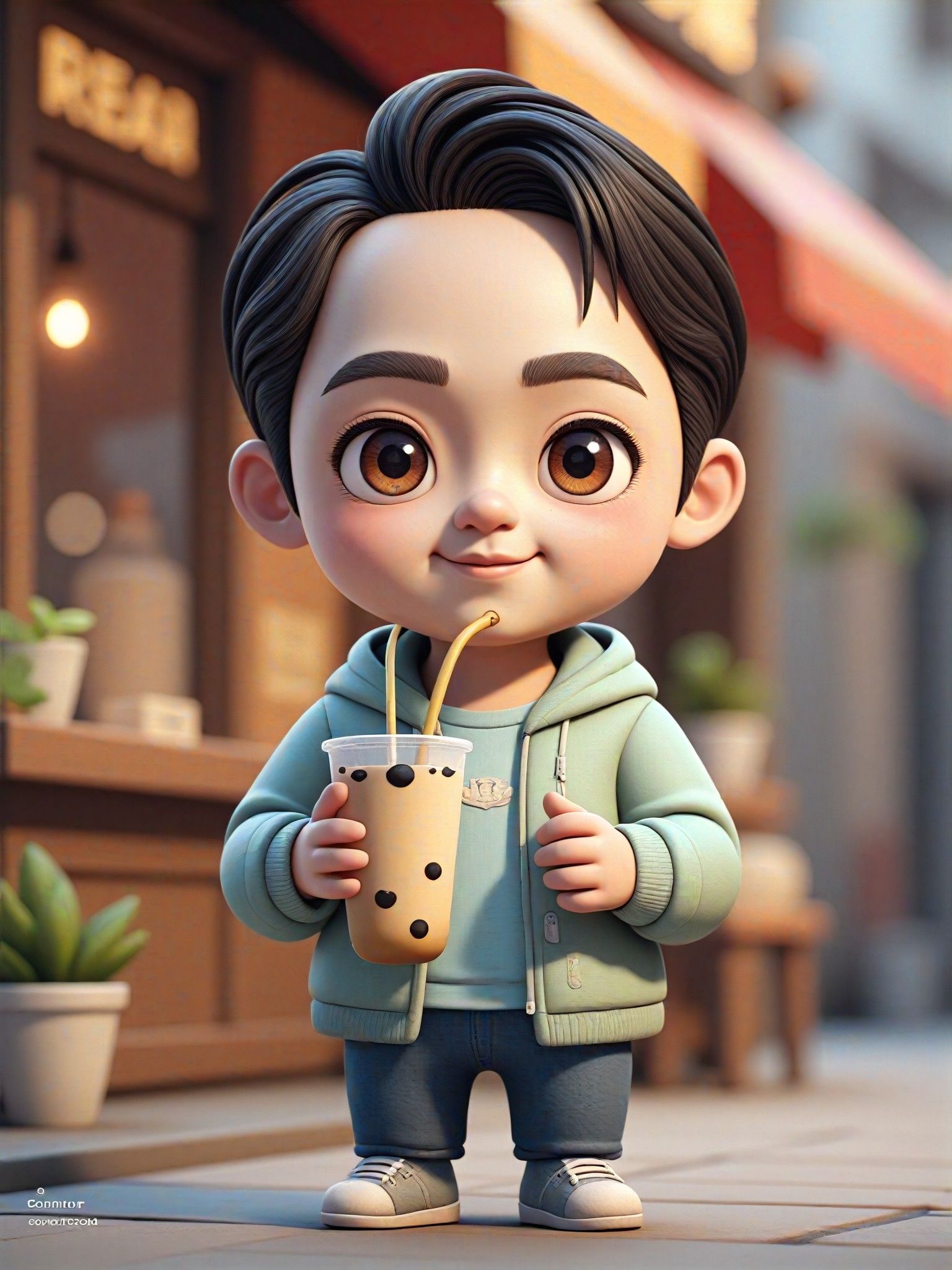 Chibi Chronicles, C4D Candy, 3D animated movie, 3D cuteness model