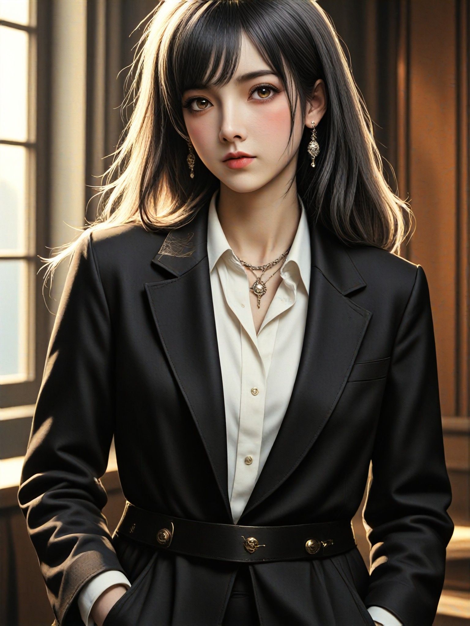 Dreamland, Christmas Magic, Semi-realistic Portrait