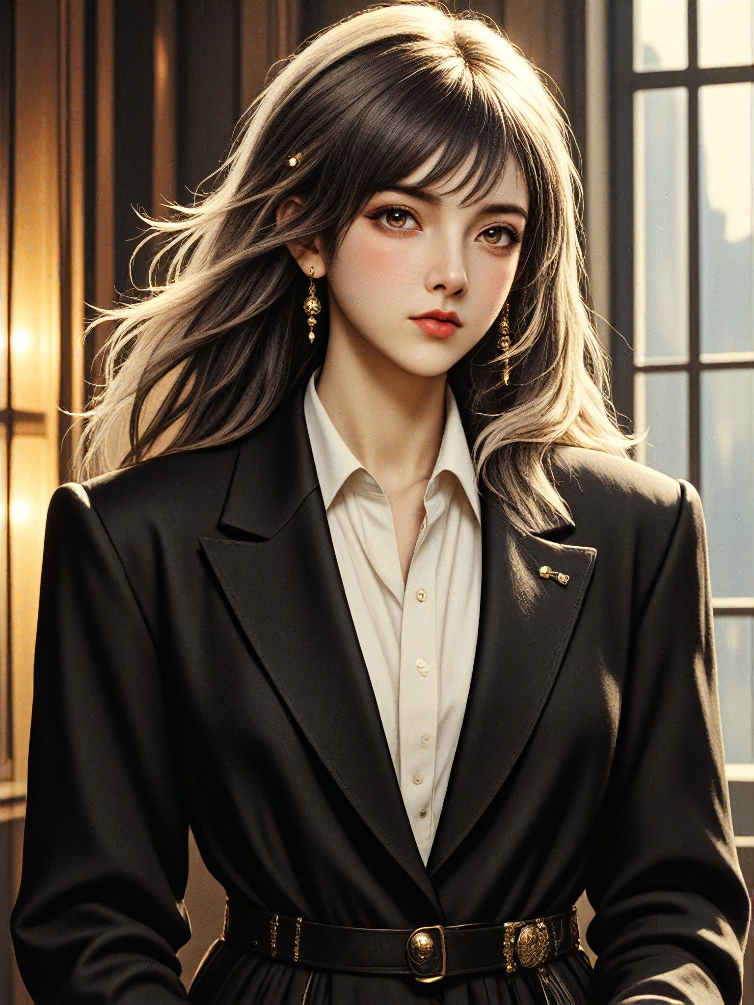 Dreamland, Christmas Magic, Semi-realistic Portrait