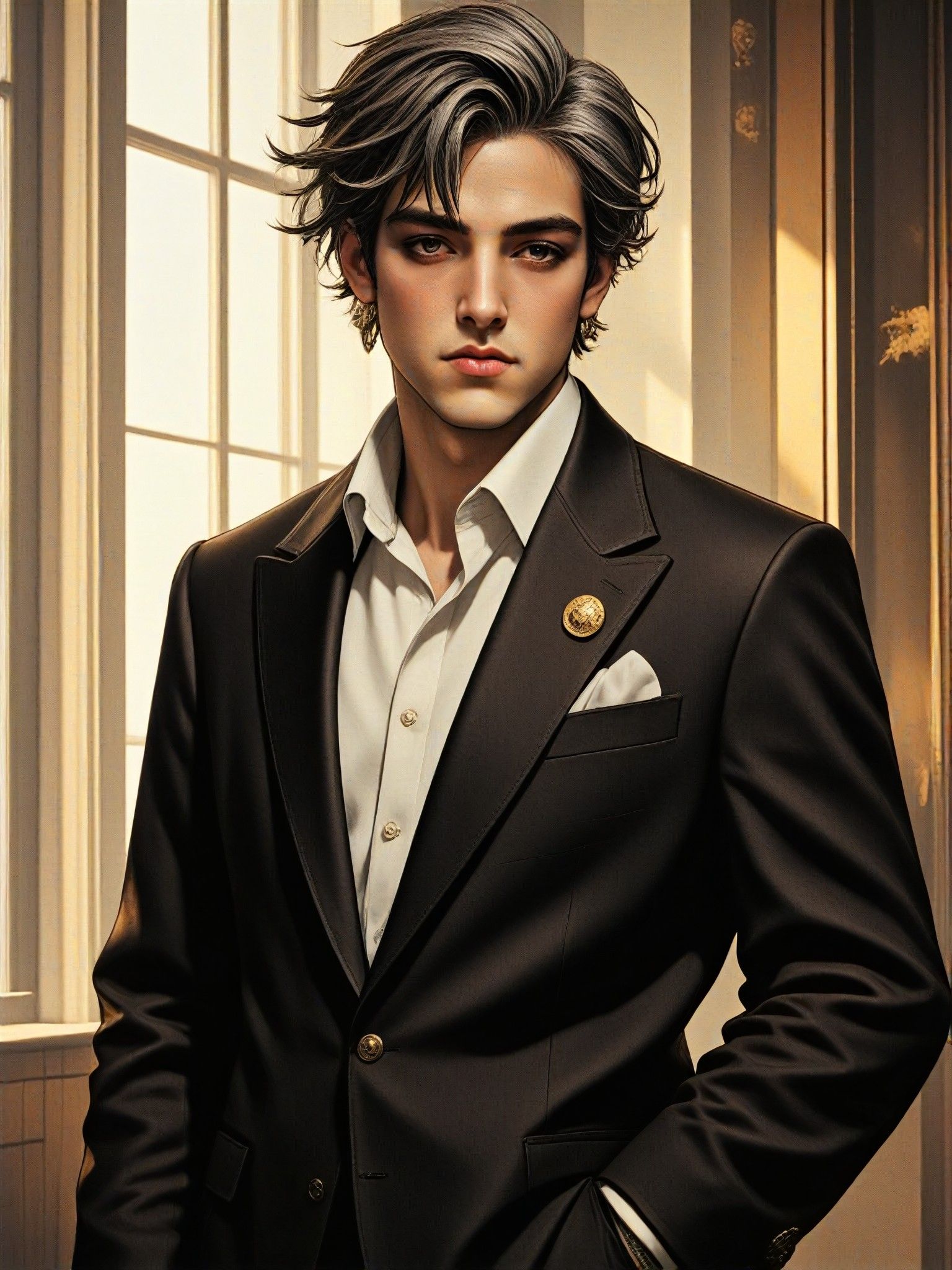 Dreamland, Christmas Magic, Semi-realistic Portrait