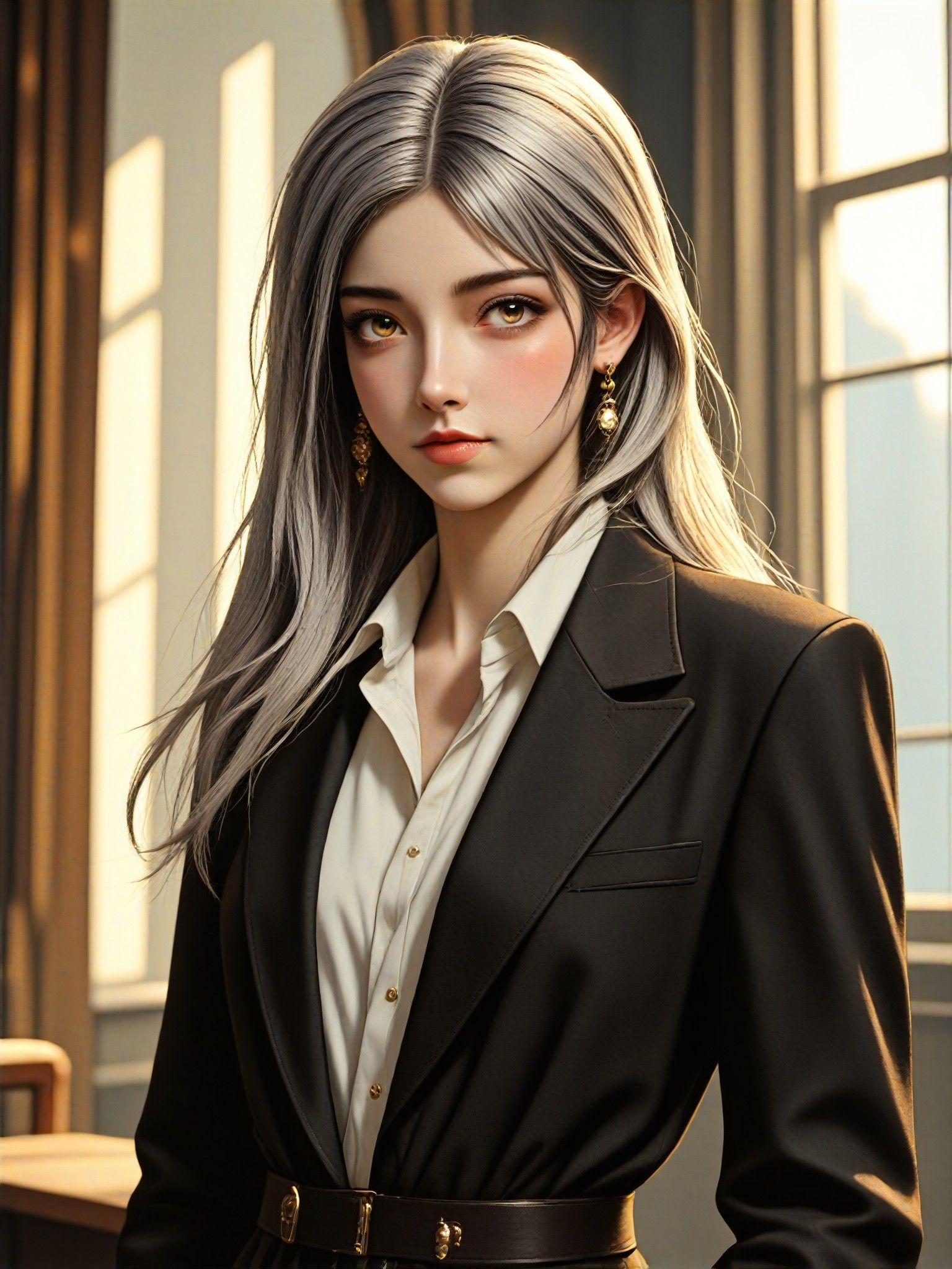 Dreamland, Christmas Magic, Semi-realistic Portrait