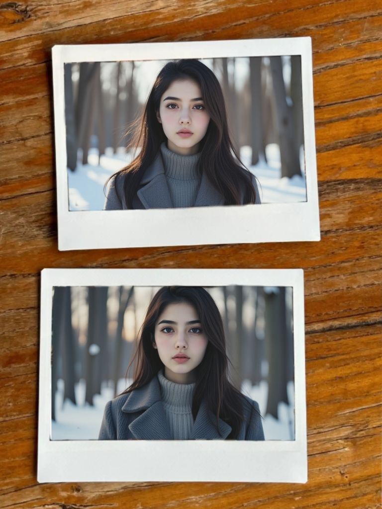 Instant Camera Portrait, Precious times of the past, Instant Camera Portrait 2.0