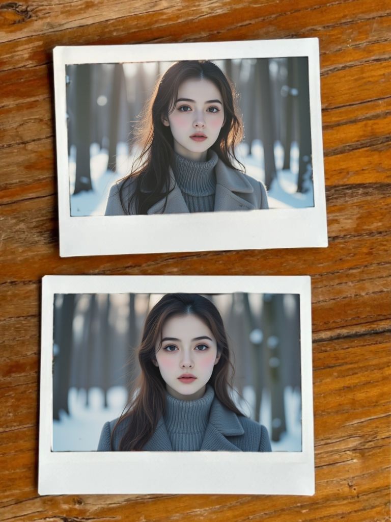 Instant Camera Portrait, Precious times of the past, Instant Camera Portrait 2.0