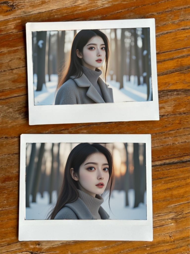 Instant Camera Portrait, Precious times of the past, Instant Camera Portrait 2.0