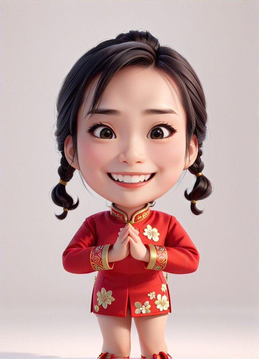 Cute Stickers, 3D Exaggerated Expressions, 3D expression management, 3D texture, 3D icon, Cute 3D, Cute Universal Model