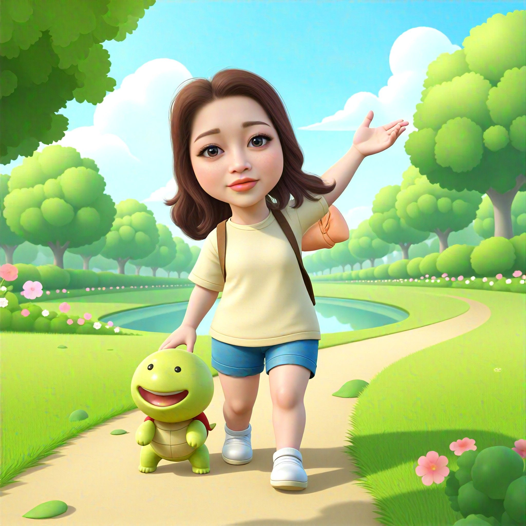 Ethereal Fantasy, Story illustration, Cute Niji Anime