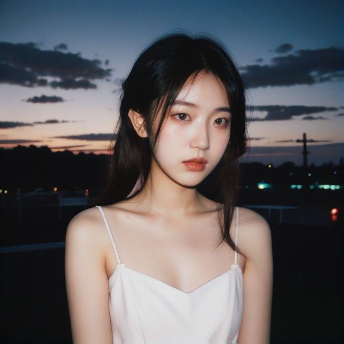 Polaroid photography girl