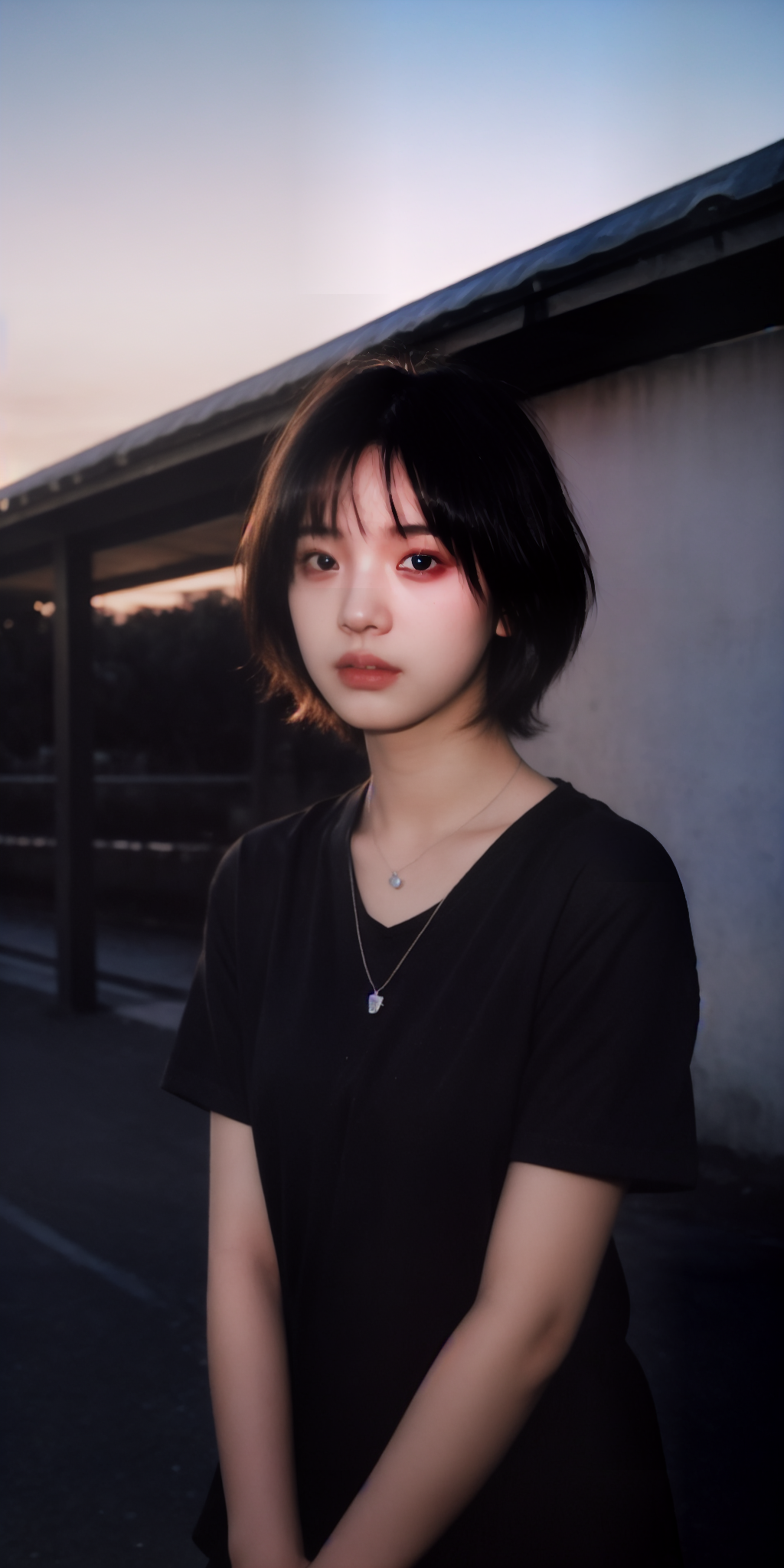 Polaroid photography girl