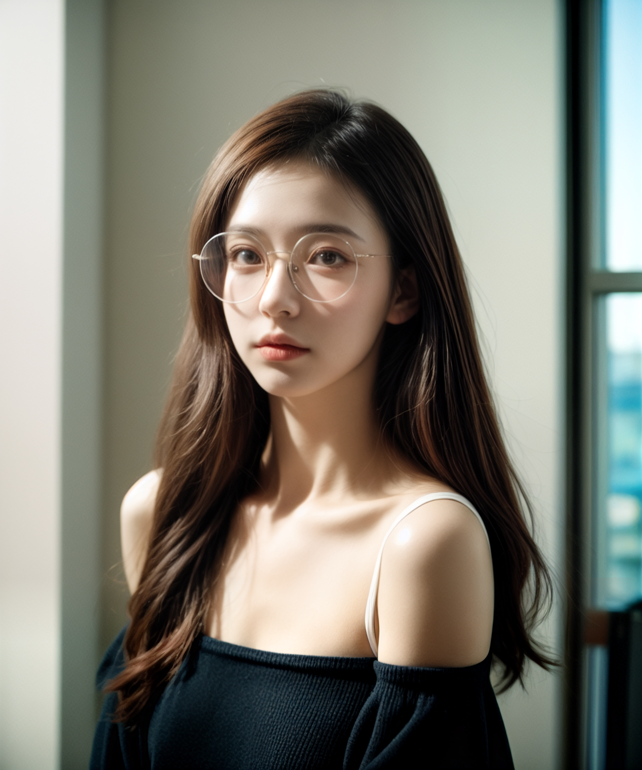 Female realistic photography