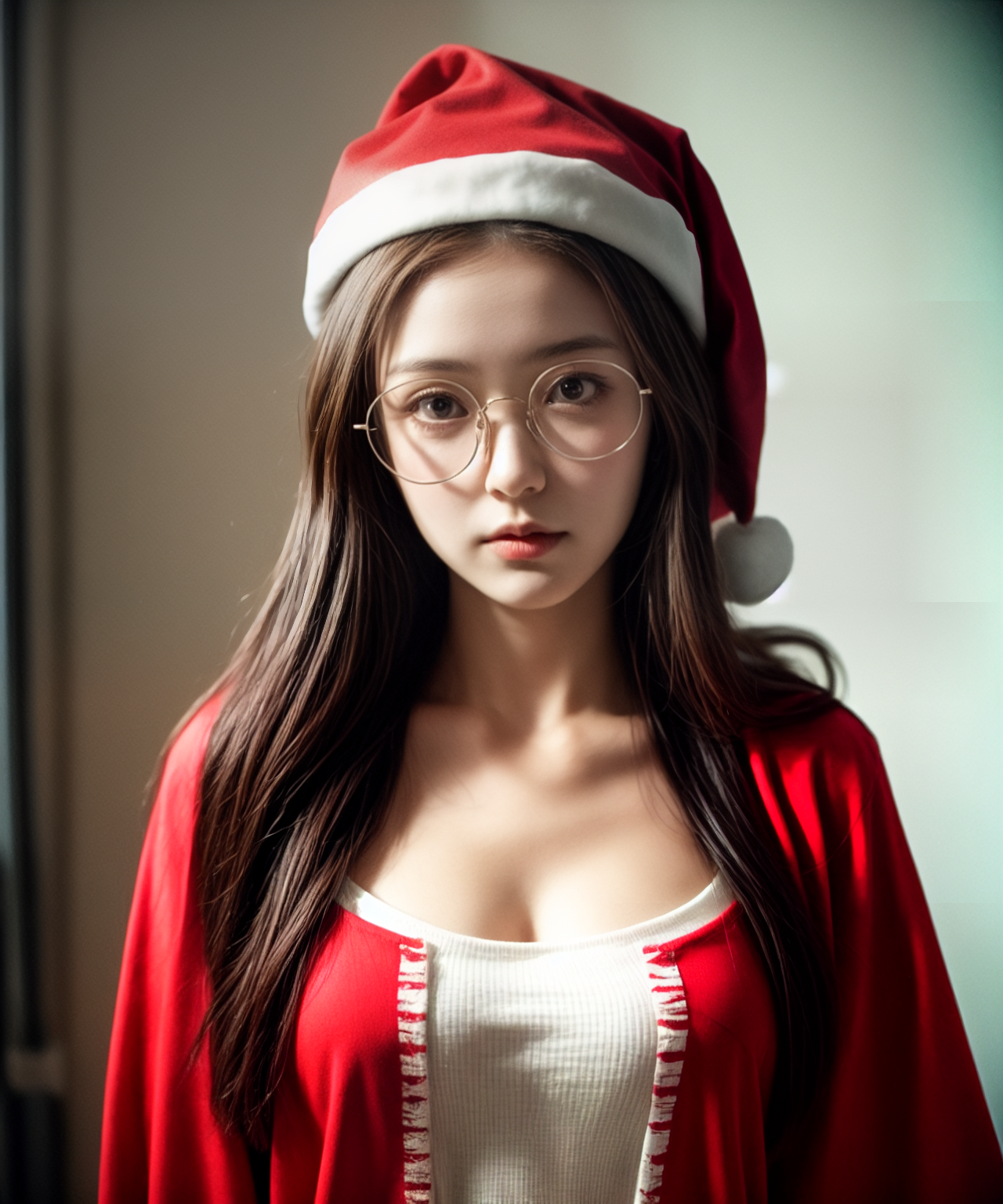 Female realistic photography