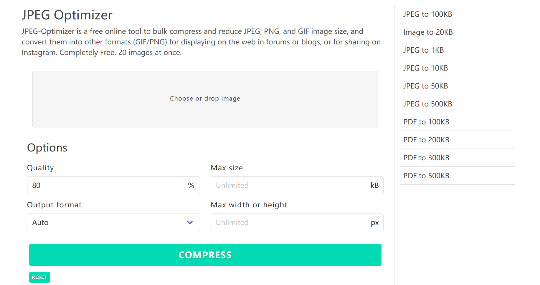 JPEG Optimizer