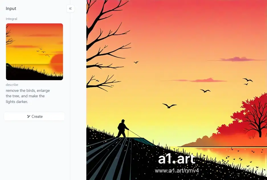 app from a1.art which is called the logo and imagine the image
