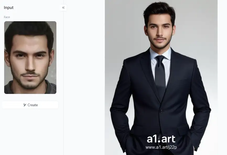 app from a1.art which is called suit image display