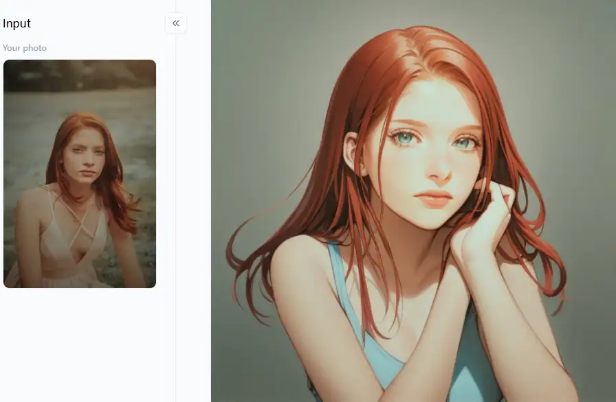 filter from a1.art which is called pretty anime filter
