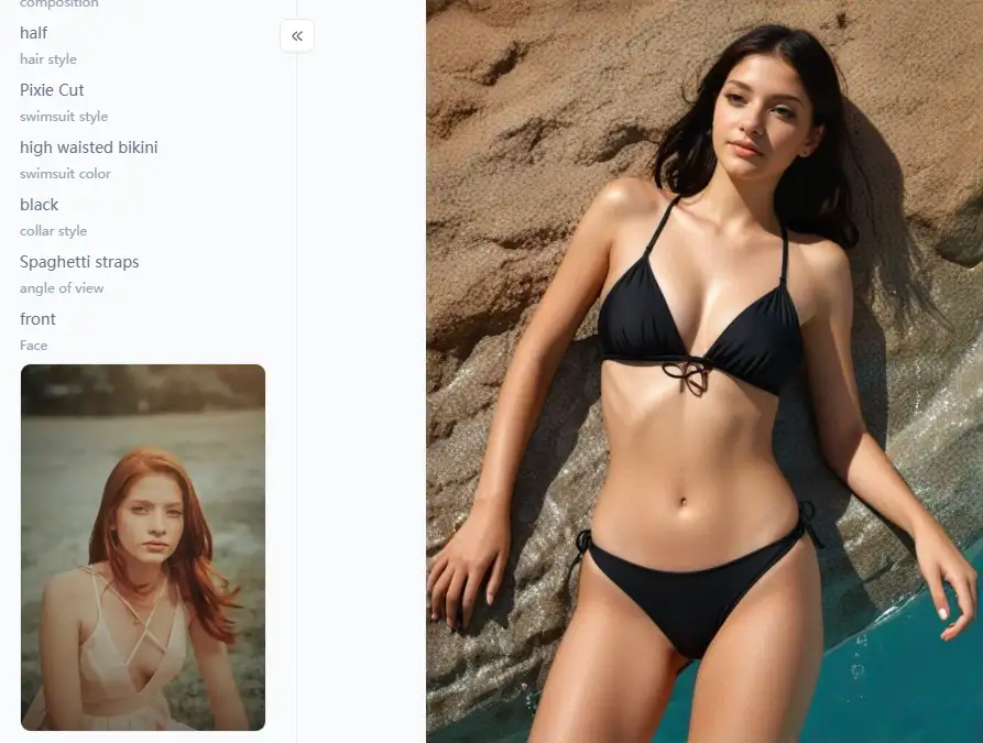 app from a1.art which is called swimwear photos