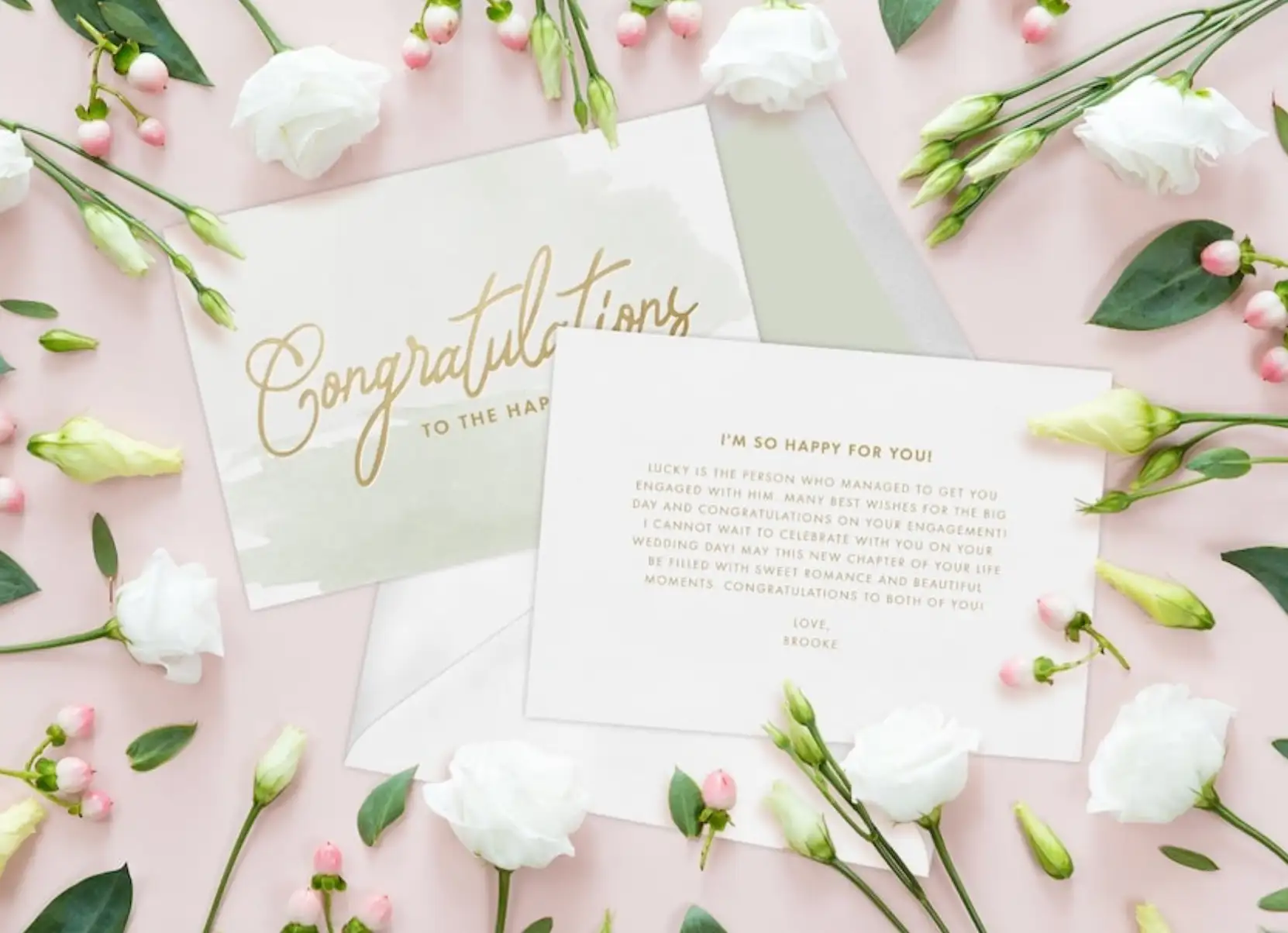 Bridal Shower Card best wishes